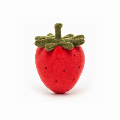 Jellycat Fabulous Fruit Strawberry USA | 20354DGLF